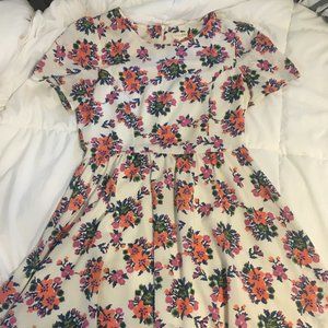 Floral Short sleeve dress